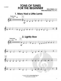 Tons of Tunes for the Beginner 