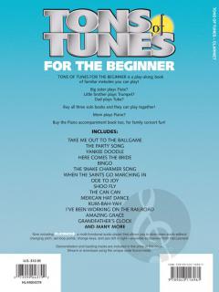 Tons of Tunes for the Beginner 