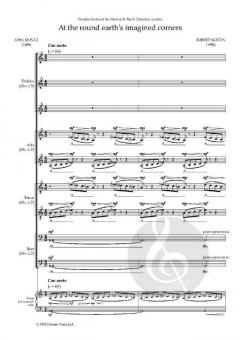 At The Round Earth's Imagined Corners von Robert Saxton 