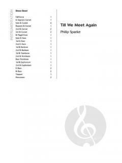 Till We Meet Again von Philip Sparke 