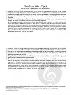 The Green Hills of Tyrol von Philip Sparke 