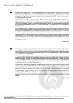 Colores von Jan van der Roost 