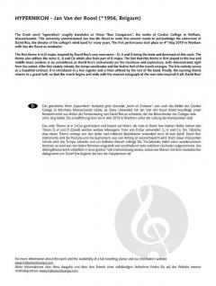 Hypernikon (Fanfarenorchester) von Jan van der Roost 