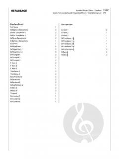 Hermitage (Fanfarenorchester) von Jan de Haan 