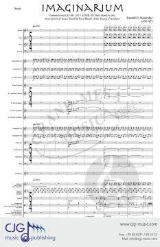 Imaginarium - Score only von Randall D. Standridge 