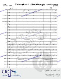 Colors von Randall D. Standridge 