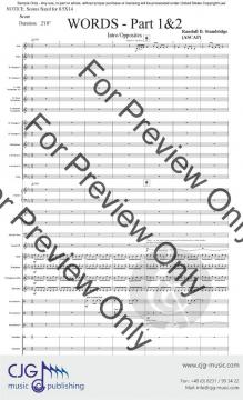 Words - Part 4 von Randall D. Standridge 