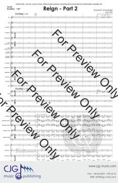 Reign Part 2 von Randall D. Standridge 