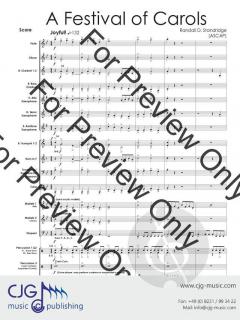 A Festival of Carols von Randall D. Standridge 