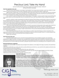 Precious Lord, Take My Hand von Randall D. Standridge 