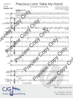 Precious Lord, Take My Hand von Randall D. Standridge 