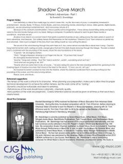 Shadow Cove March von Randall D. Standridge 