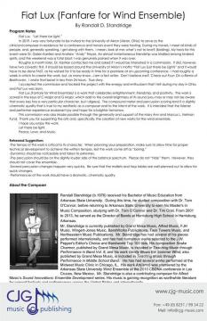 Fiat Lux von Randall D. Standridge 