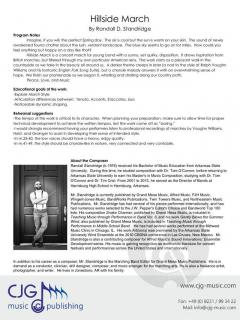 Hillside March von Randall D. Standridge 