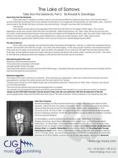 The Lake of Sorrows von Randall D. Standridge 