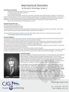 Mechanical Monsters von Randall D. Standridge 