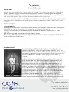 Dominion von Randall D. Standridge 