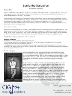 Santa the Barbarian von Randall D. Standridge 