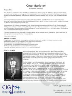 Creer von Randall D. Standridge 