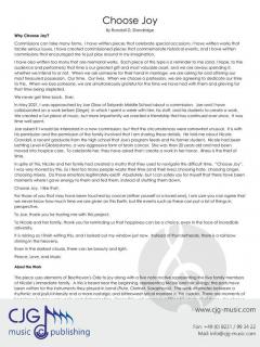 Choose Joy von Randall D. Standridge 