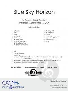 Blue Sky Horizon von Randall D. Standridge 