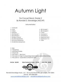 Autumn Light von Randall D. Standridge 