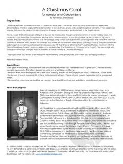 A Christmas Carol von Randall D. Standridge 