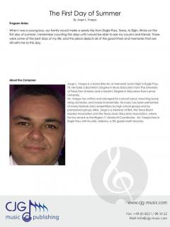 The First Day of Summer von Jorge L. Vargas 