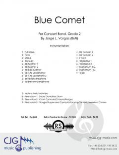 Blue Comet von Jorge L. Vargas 
