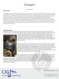 Toboggan von JaRod Hall 