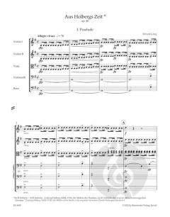 Aus Holbergs Zeit op. 40 von Edvard Grieg (Download) 