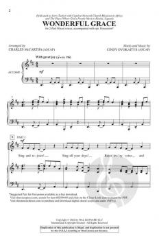 Wonderful Grace von Cindy Ovokaitys 