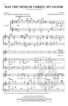 May the Mind of Christ, My Savior von Jonathan Reid 