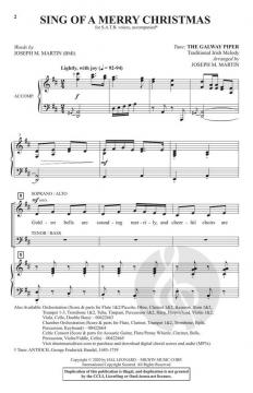 Sing of a Merry Christmas 