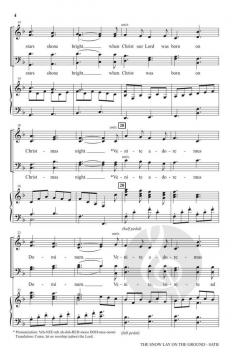 The Snow Lay on the Ground 