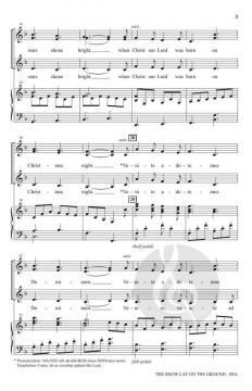 The Snow Lay on the Ground 