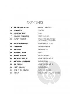 Sondheim for Piano Solo von Stephen Sondheim 