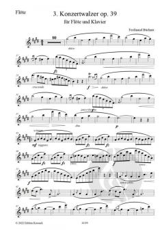 Konzertwalzer Nr. 3 op. 39 von Ferdinand Büchner 