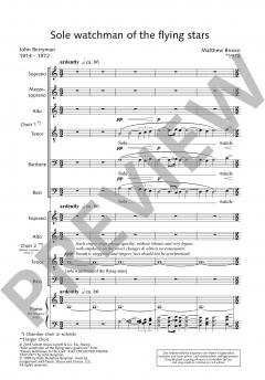 Sole Watchman of the Flying Stars von Matthew Brown (Download) 