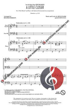 A Little Closer von Benj Pasek 