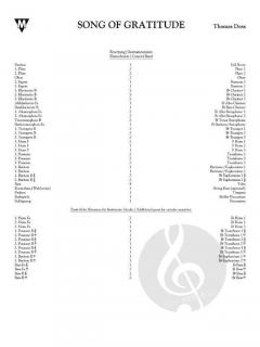 Song of Gratitude von Thomas Doss 