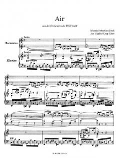 Air aus der Orchestersuite BWV 1068 von Johann Sebastian Bach 