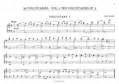 30 Organ Voluntaries von John Stanley 