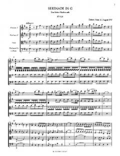 Eine kleine Nachtmusik von Wolfgang Amadeus Mozart 