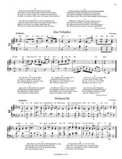 100 Volkslieder für Stimme (ad.lib.) und Klavier von Friedrich Silcher im Alle Noten Shop kaufen