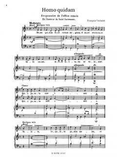 12 lateinische Motetten für zwei Frauenstimmen und Orgel von François Verhelst 