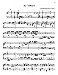 Werke für Orgel oder Klavier von Wilhelm Hieronymus Pachelbel im Alle Noten Shop kaufen