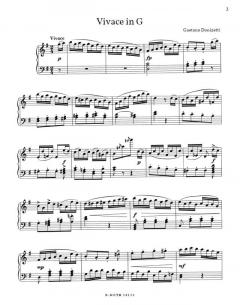 Ausgewählte Klavierwerke 1 von Gaetano Donizetti im Alle Noten Shop kaufen