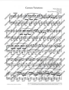 Carmen Variations  von Vladimir Horowitz 