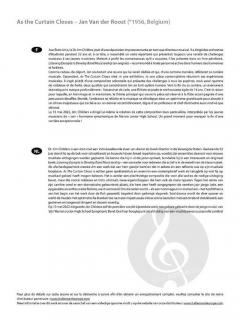 As The Curtain Closes von Jan van der Roost 